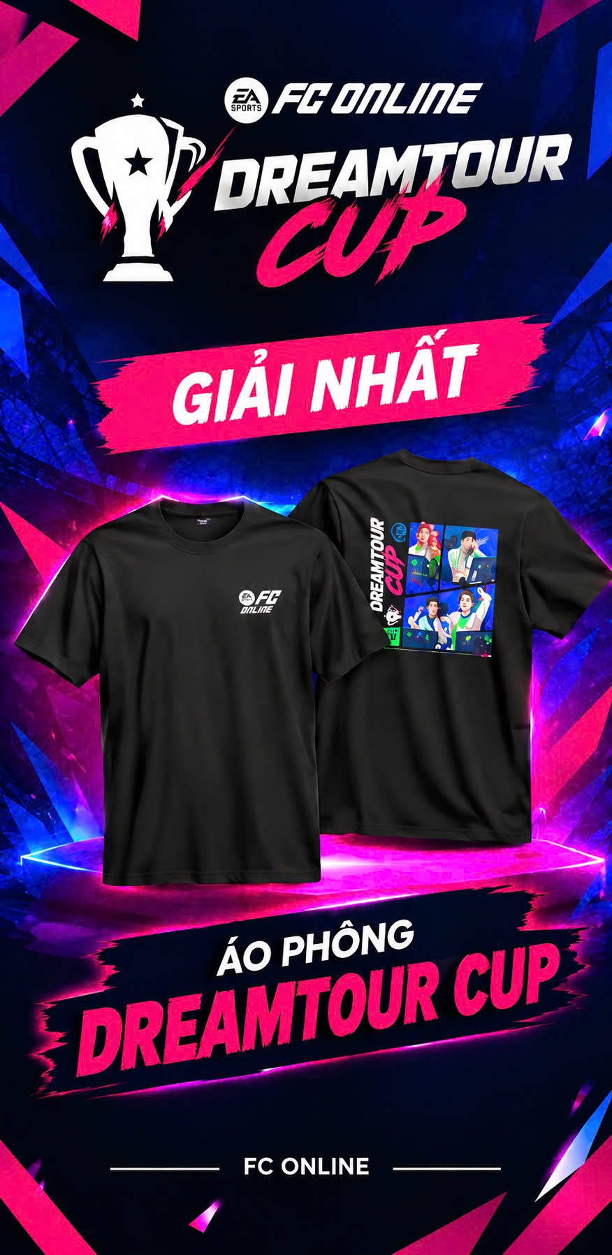 ÁO PHÒNG DREAM TOUR