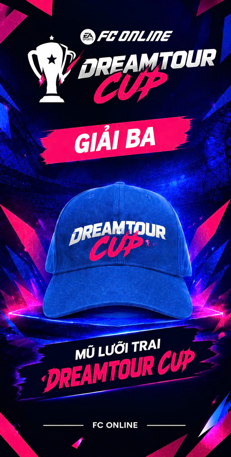 MŨ LƯỚI TRAI DREAM TOUR